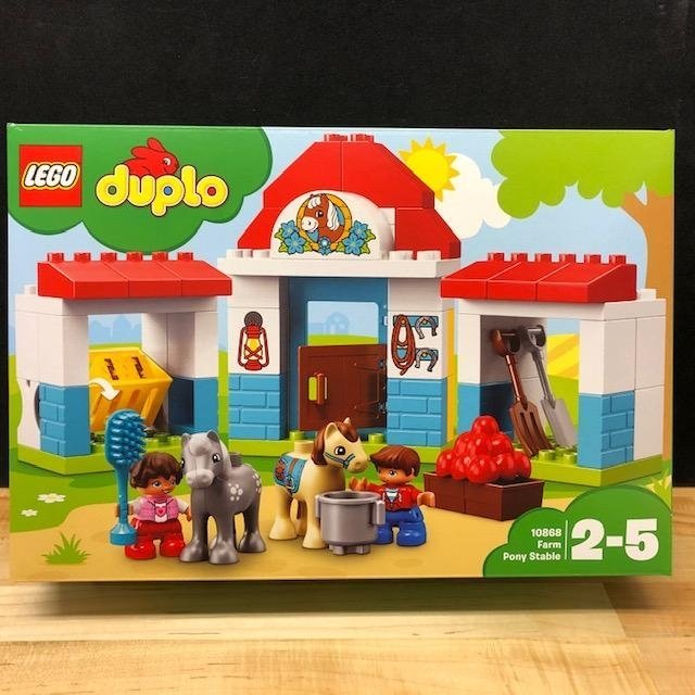 LEGO Duplo 10868 "Ponnystall" - från 2018 oöppnad / förseglad!