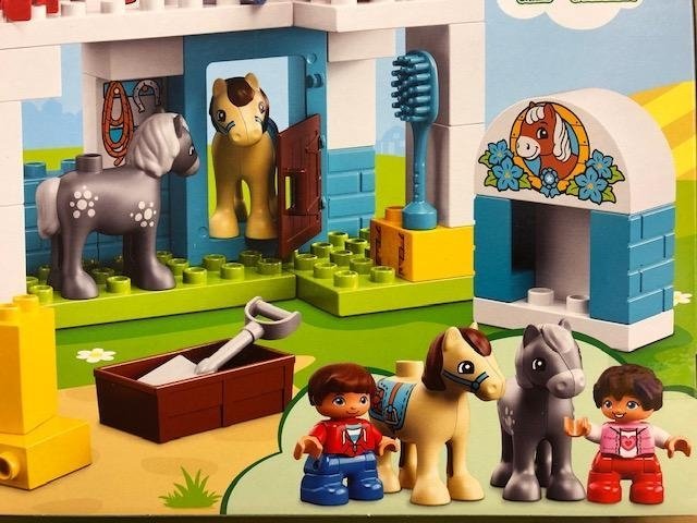 LEGO Duplo 10868 "Ponnystall" - från 2018 oöppnad / förseglad!