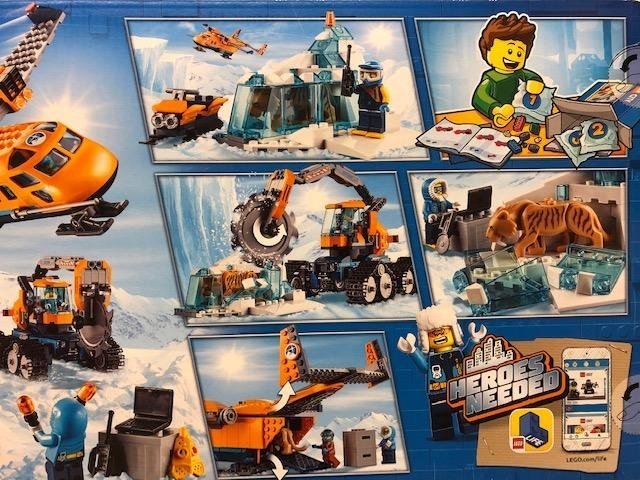 LEGO City 60196 "Arktisk fraktplan" - från 2018 oöppnad / förseglad!