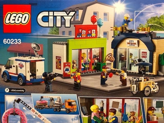 LEGO City 60233 "Munkbutiken öppnar" - från 2019 oöppnad / förseglad!