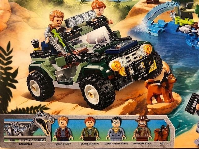 LEGO Jurassic World 75935 "Strid mot Baryonyx Skattjakten" - från 2019 oöppnad!