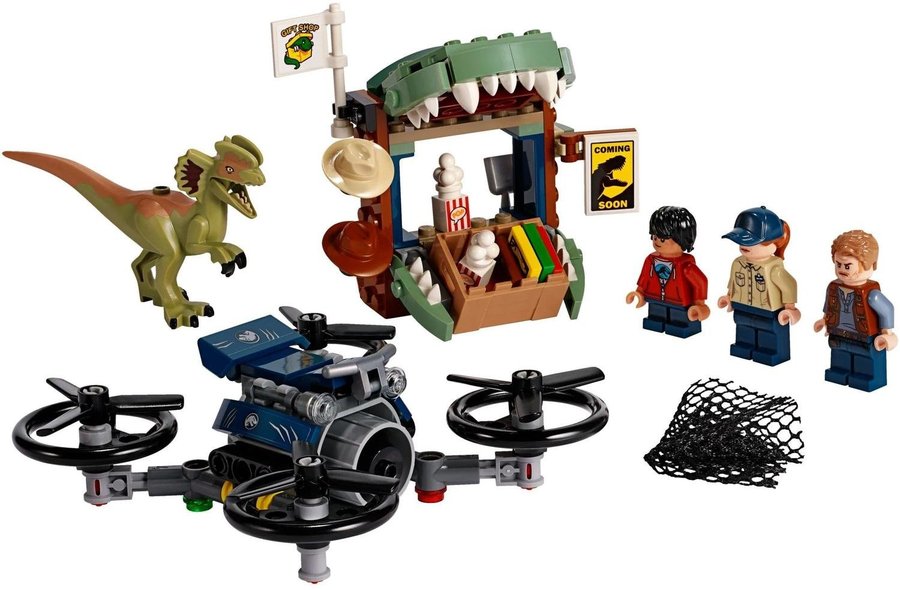 LEGO Jurassic World 75934 "Dilophosaurus på fri fot" - från 2019 oöppnad!