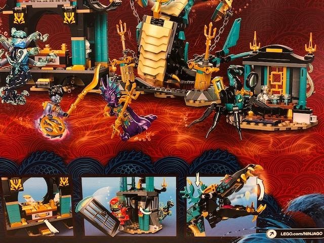 LEGO Ninjago 71755 "Den oändliga havets tempel" - från 2021 oöppnad!