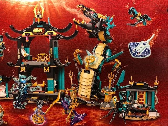 LEGO Ninjago 71755 "Den oändliga havets tempel" - från 2021 oöppnad!
