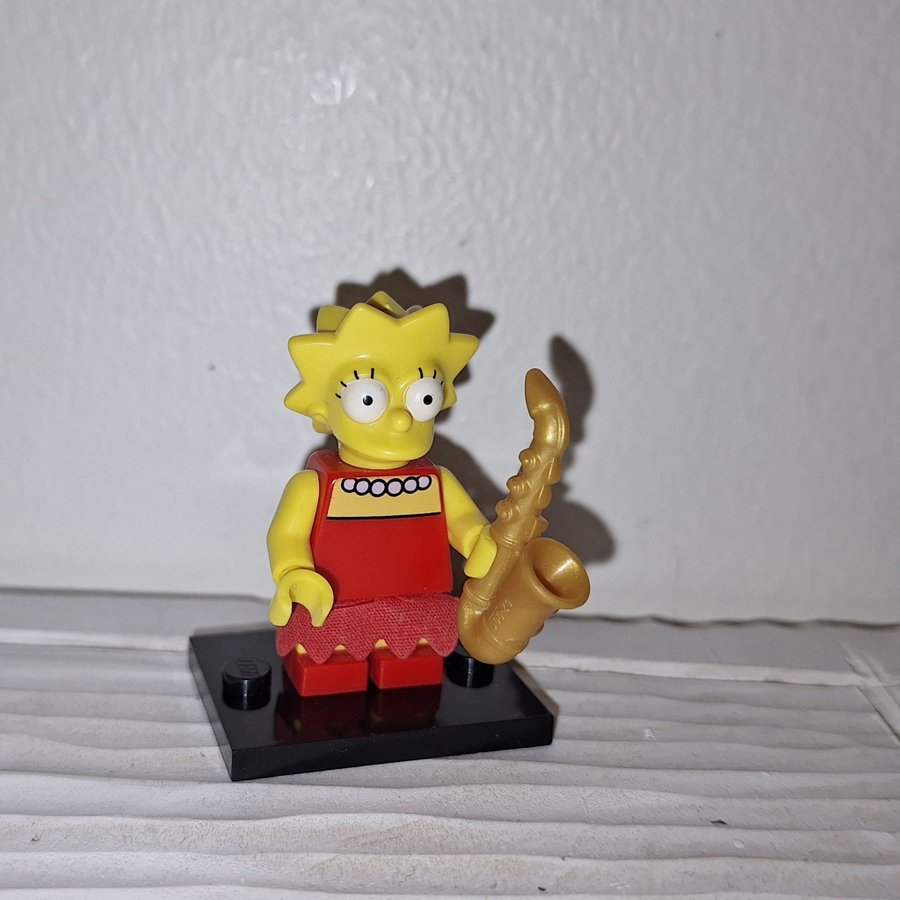 Lego The Simpsons Lisa Simpson gubbe