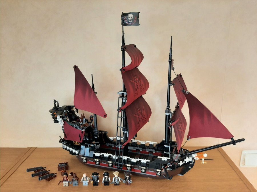 100% Komplett | LEGO Pirates of the Caribbean | Queen Anne's Revenge 4195