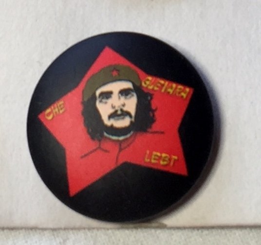 CHE GUEVARA Badge  nålmärke diameter 25mm