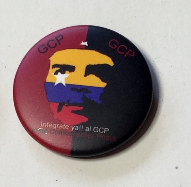 CHE GUEVARA Badge  nålmärke diameter 32mm