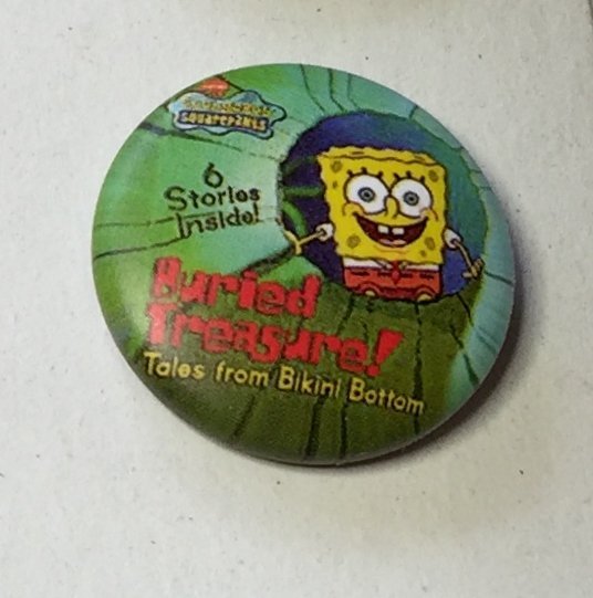 SPONGEBOB Badge  nålmärke diameter 25mm