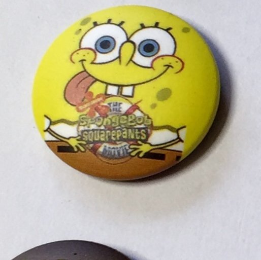 SPONGEBOB Badge  nålmärke diameter 25mm