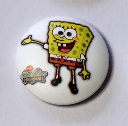 SPONGEBOB Badge  nålmärke diameter 25mm