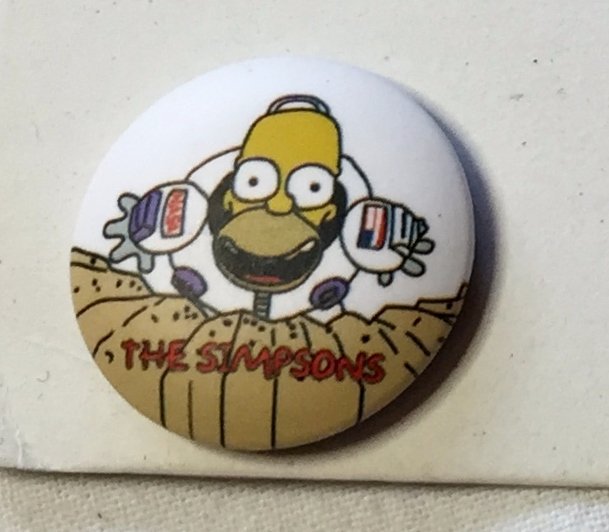 THE SIMPSONS Badge  nålmärke diameter 25mm