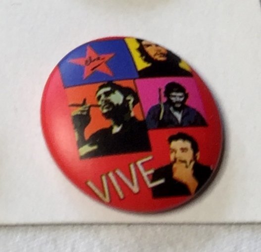 CHE GUEVARA Badge  nålmärke diameter 25mm