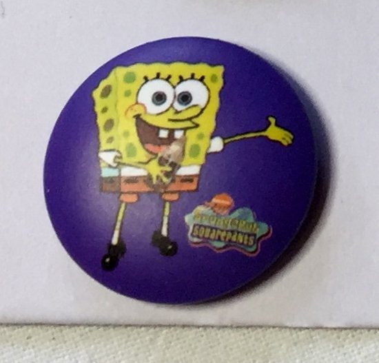 SPONGEBOB Badge  nålmärke diameter 25mm