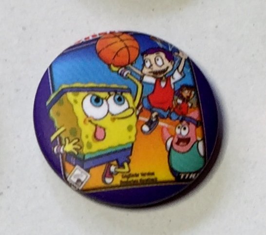 SPONGEBOB Badge  nålmärke diameter 25mm