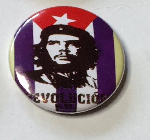 CHE GUEVARA Badge  nålmärke diameter 32mm