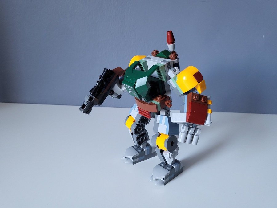 Lego Star Wars Bygge Boba Fett Mech Robot från set 75369