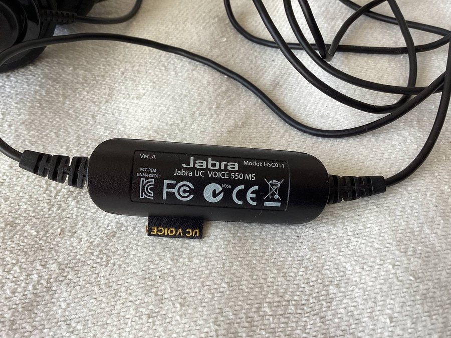 Jabra headset 550 MS stereo HSC011