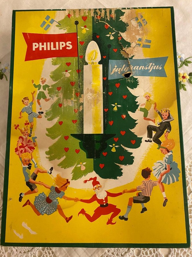 Retro julgransbelysning Philips PH 5514