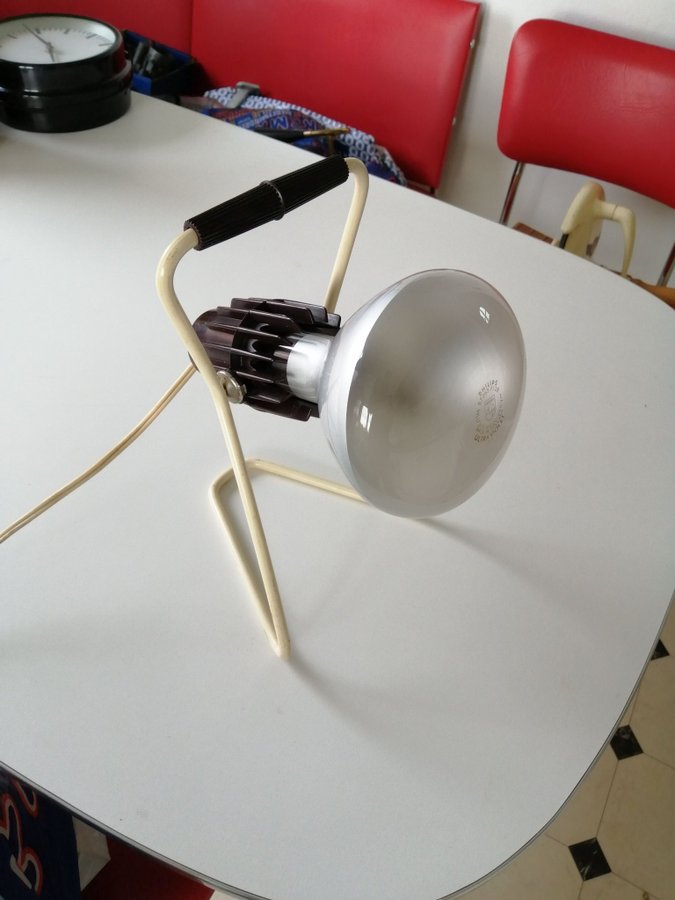 Vintage lampe højfjeldssol