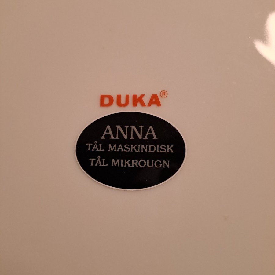 Duka, Anna Uppläggningsfat