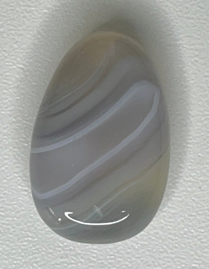 Naturlig botswana agat 35,00 ct cabochon, perfekt för smycken. Healing/Reiki/diy