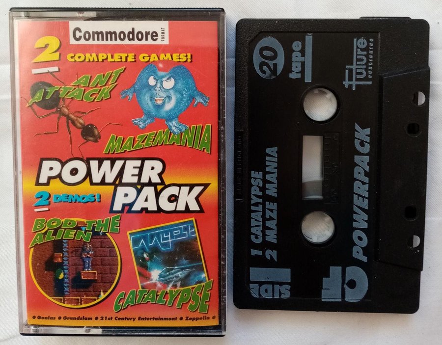 Commdore Format Power Pack - Tape [20] (Future Publishing) - Commodore 64/C64