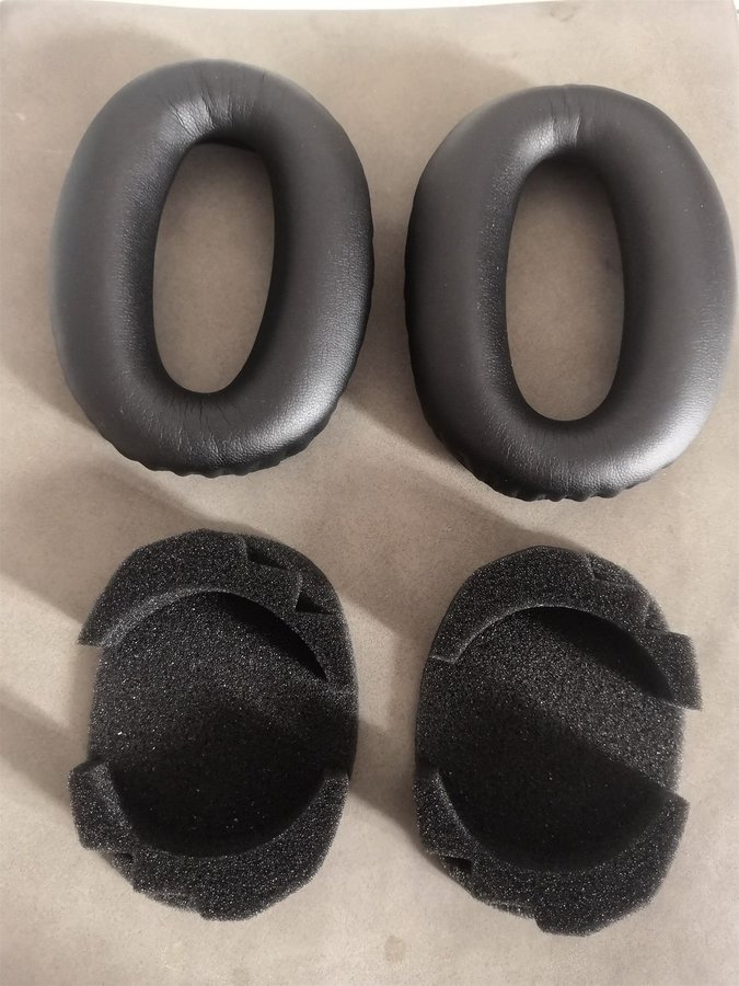 läder ersättningsöronkuddar för Sony WH1000XM2 MDR-1000X hörlurar öronkuddar
