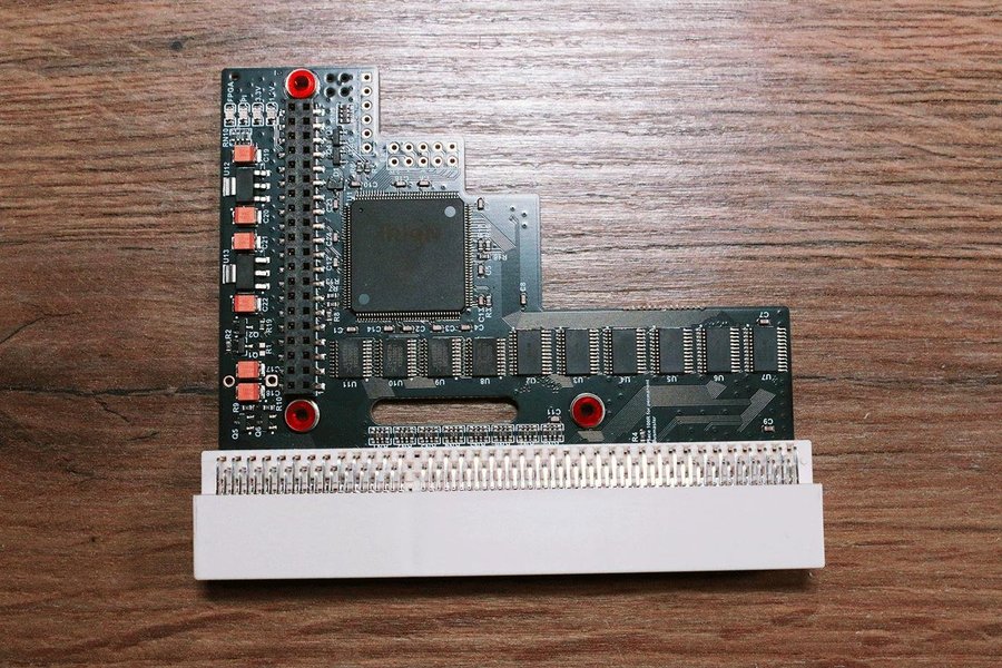 SVART Pistorm32-Lite för A1200 inkl thermal pad + 3d printad GPIO prot1200 amiga