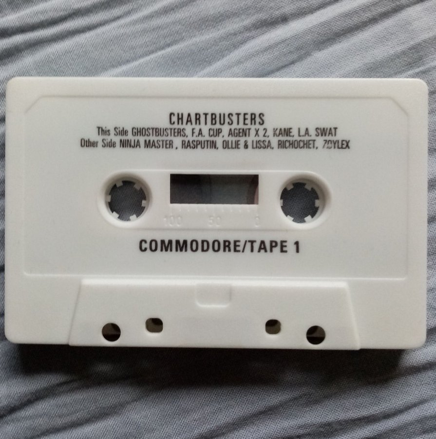 Chartbusters (Beau-Jolly) Lös Tape 1 - Commodore 64 / C64 Spel