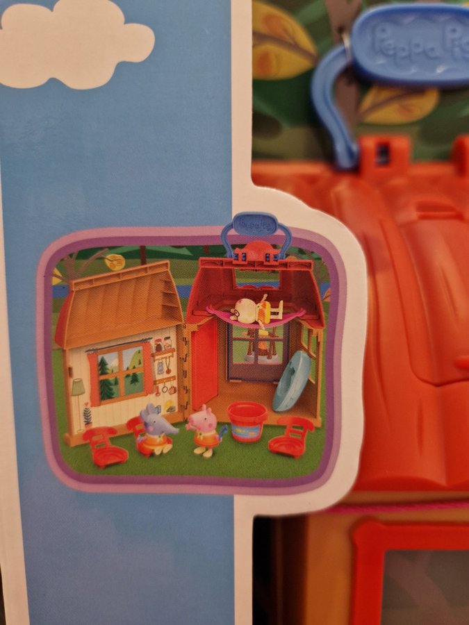 Greta Gris Peppa Pig Mysig campingplats Lekset