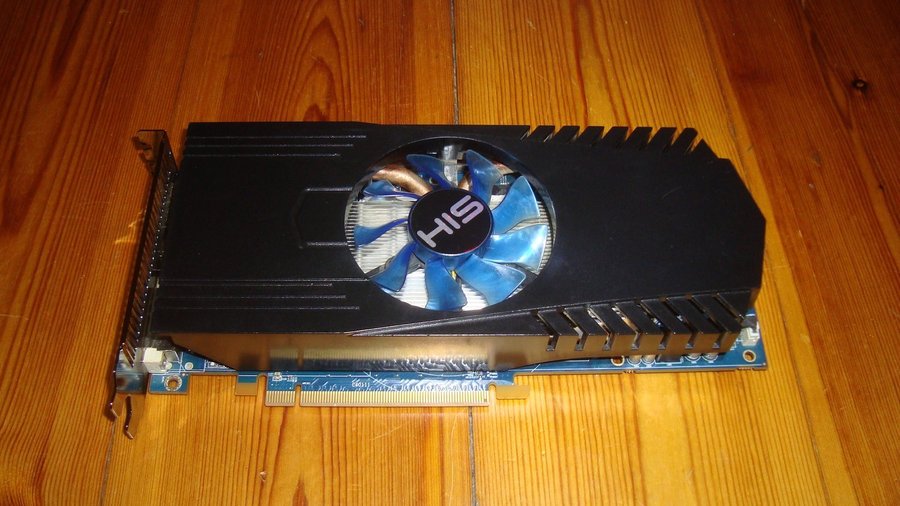 Defekt Grafikkort HIS Radeon HD 7870 Fan 2GB GDDR5 PCI-E DVI/HDMI/2xMini DP