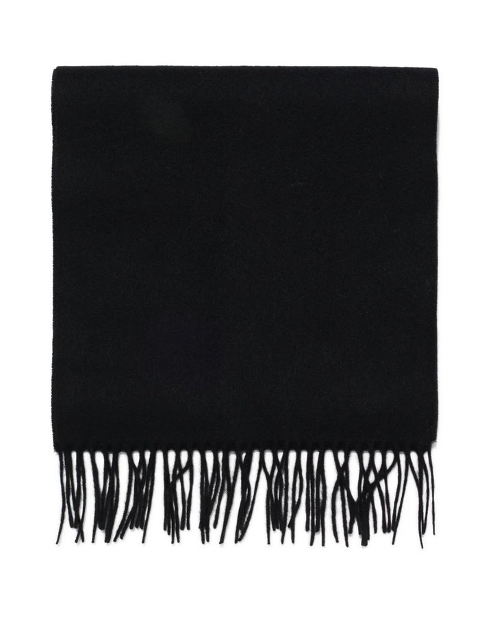 Helt NY! Filippa K Svart Halsduk i Kashmir  Ull Cashmere Wool Blend Scarf Black