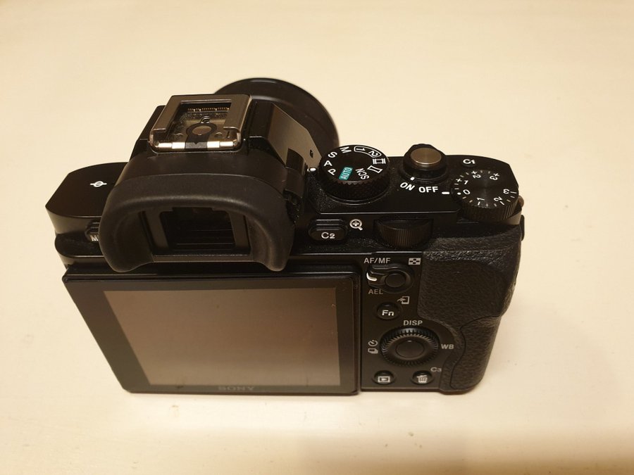 Kamerahus Sony A7S med Sony Objektiv modell: SEL1855 35-56/18-55
