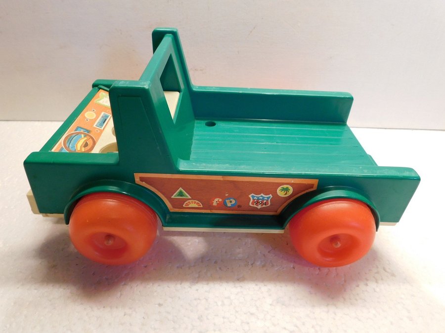 Fisher Price 994 Retro/Vintage 1970 tals Husbil Underrede OBS: Info