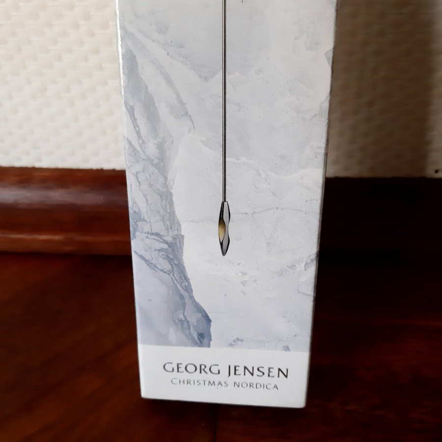 1 lyseholder med GUL spids CHRISTMAS NORDICA, Maria Berntsen for GEORG JENSEN