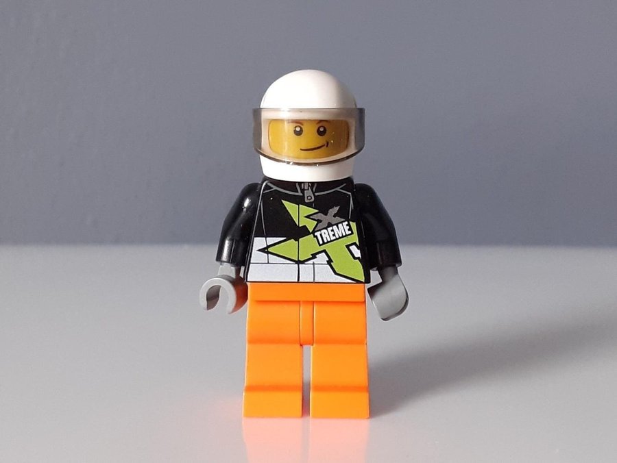 Lego City Racerförare Bil Rally figur