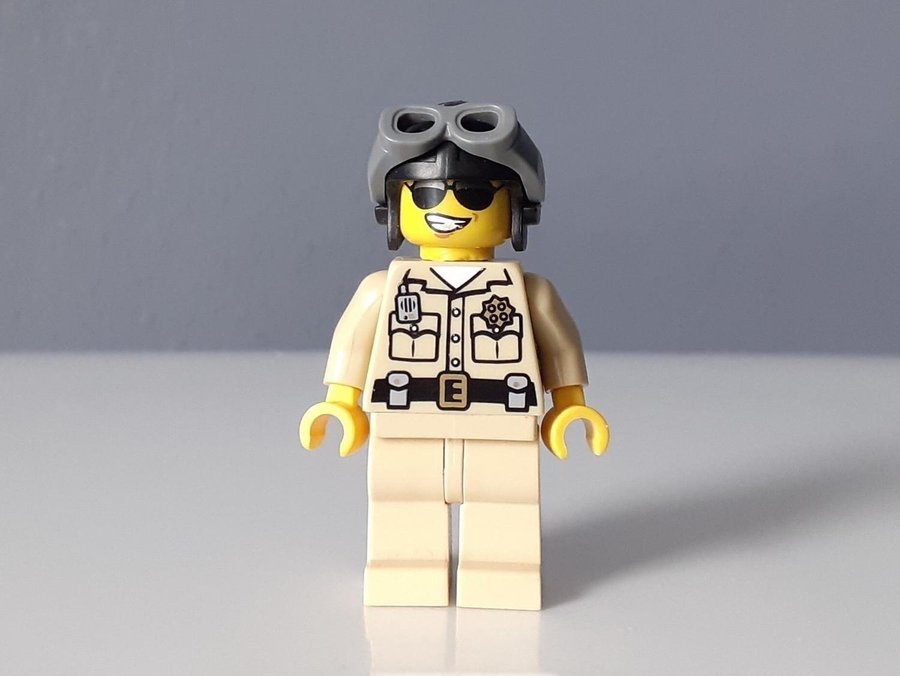 Lego Pilot City Stad figur minifigur gubbe Polis