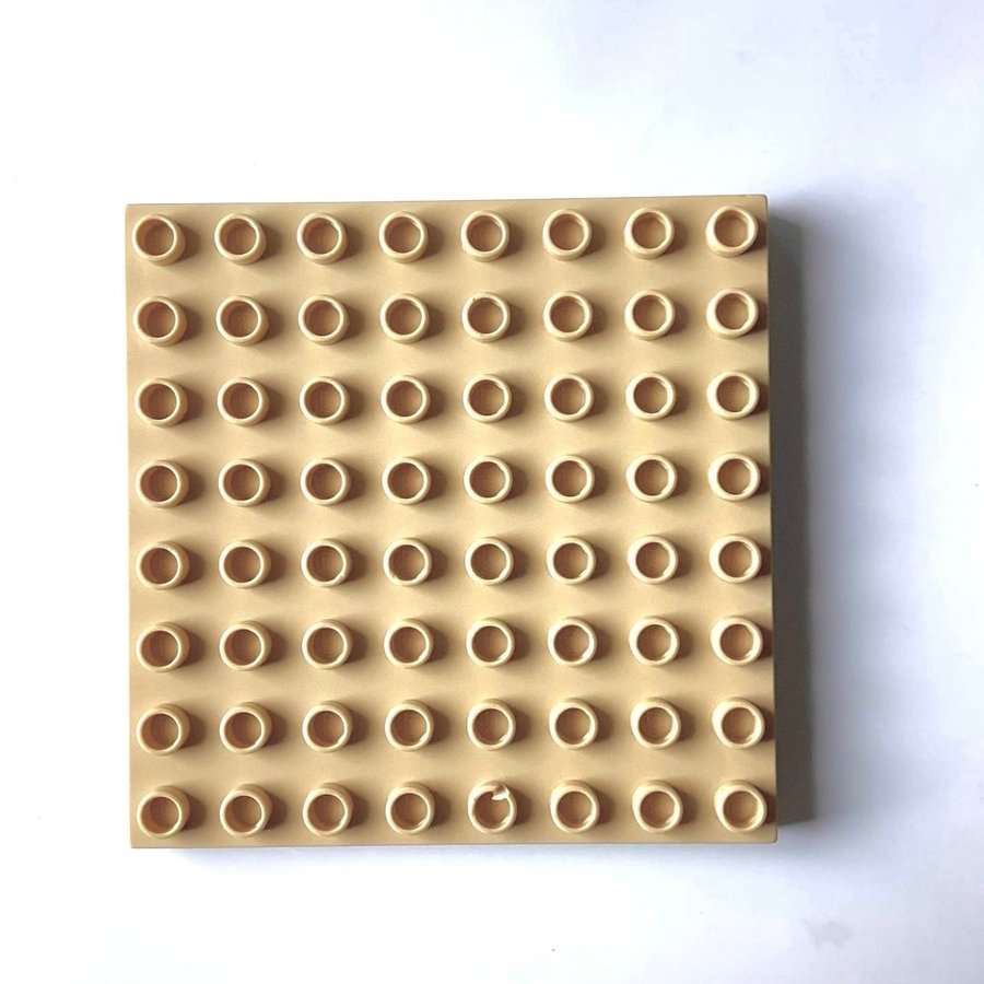 Lego Duplo Stor Beige Sand Tan Platta Basplatta Enstaka bitar