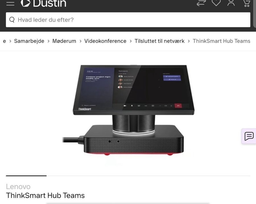 Lenovo ThinkSmart Hub Teams