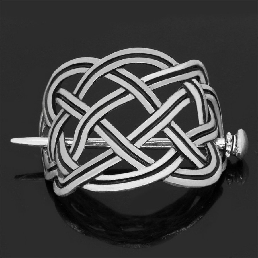 Viking Celtic Hårklämma Hårnål Runor keltisk tibetansk silver keltisk antik