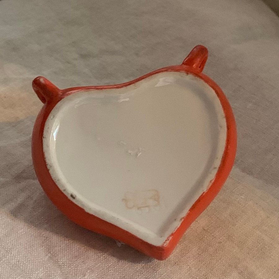 Vägghänge Hjärta i keramik: ca 75x75 cm keramik Vintage