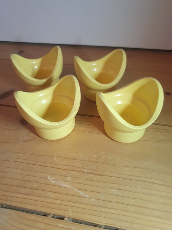 8st Retro Vintage Äggkoppar från Tupperware