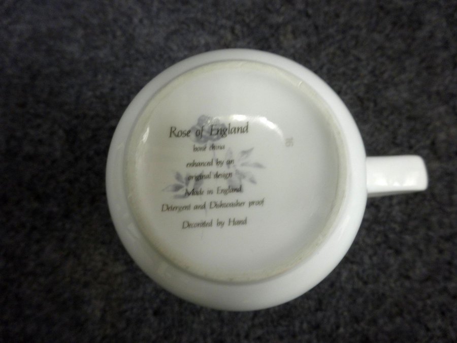 Mugg Rose of England Bone China England