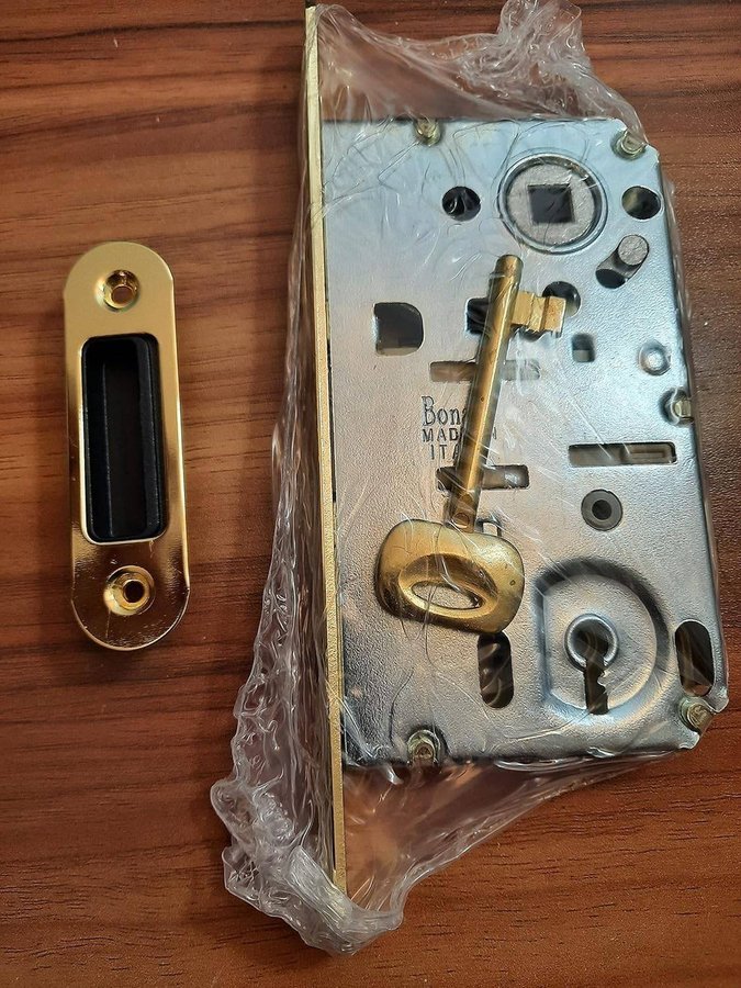 LÅS /BONAITI B-FORTY(Italy) Interior Magnetic Lock/Key Version/Brass Finished