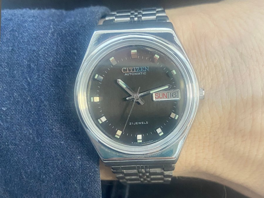 Vintage Citizen Standard Automatiskt Japansk Klocka - Herrur (1984-1994)