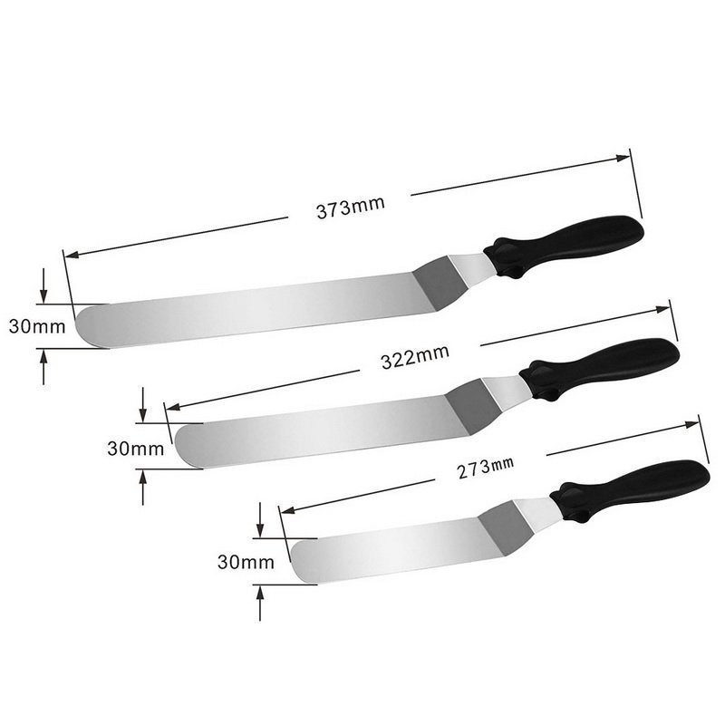 Spatel / Palettkniv 3-pack