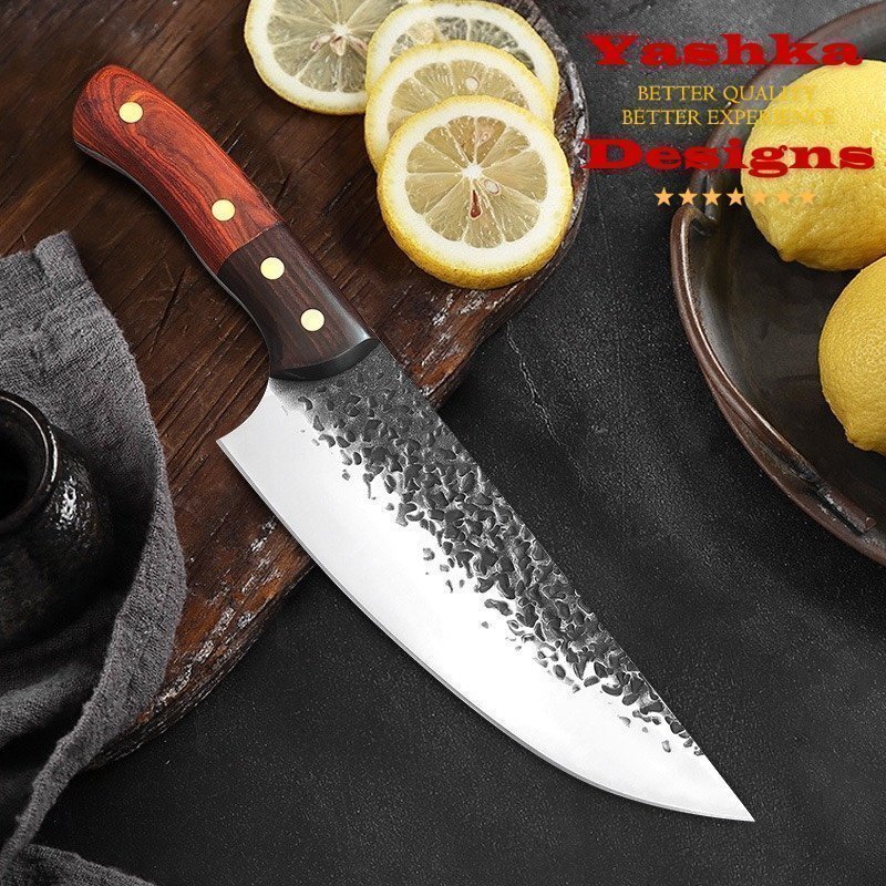 Chefs Knives Japanese Santoku Knife 7 Inch Blade Home Kitchen Tool Cookware  New