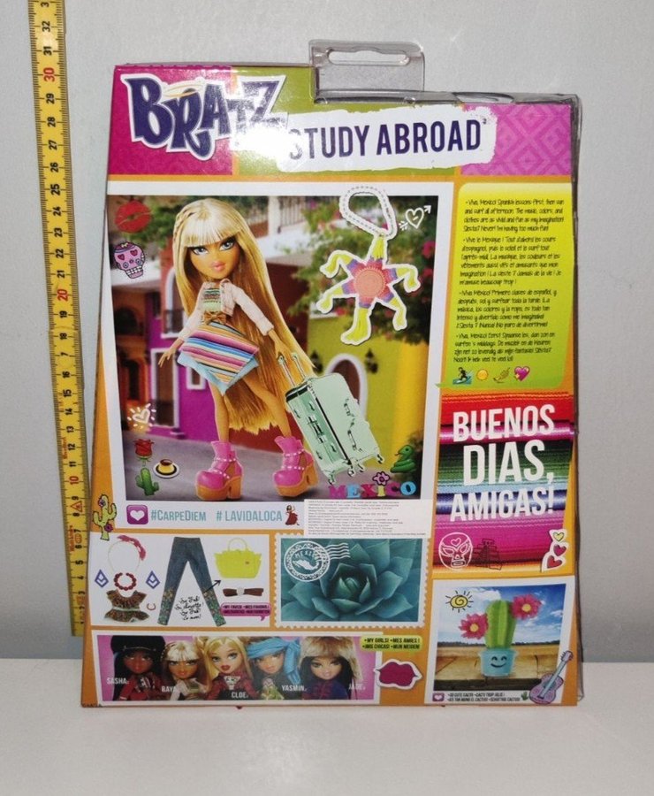 Bratz "Raya" Study Abroad NY i oöppnad förpackning