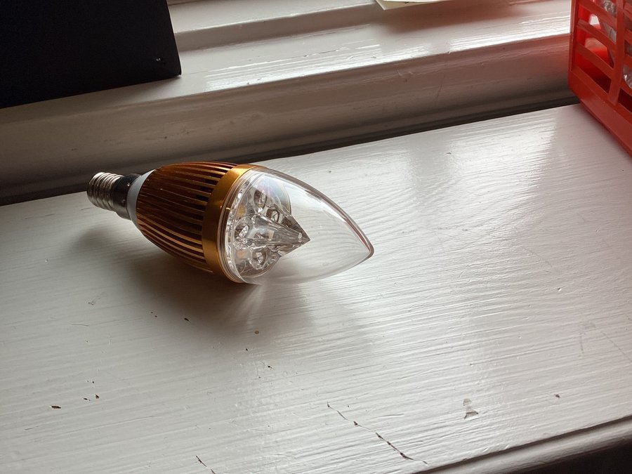 LED-lampa Kronljus E14